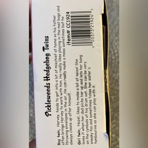 Epoch Calico Critters Pickleweeds Headgehog Twins Item CC1924 - Picture 3 of 3